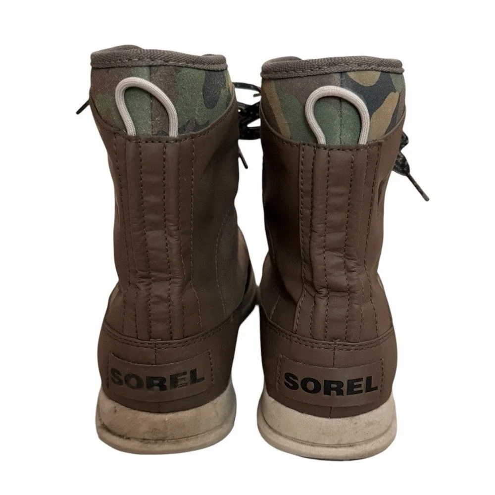 Sorel Explorer 1964 Boots Sage, Waterproof Snow And Rain Boots Women's Size 10